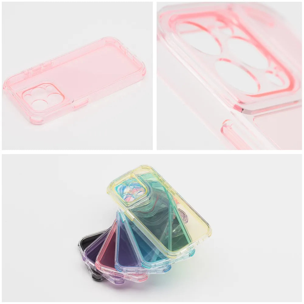 Futerał MATRIX CLEAR do IPHONE 16 Pro Max pudrowy róż