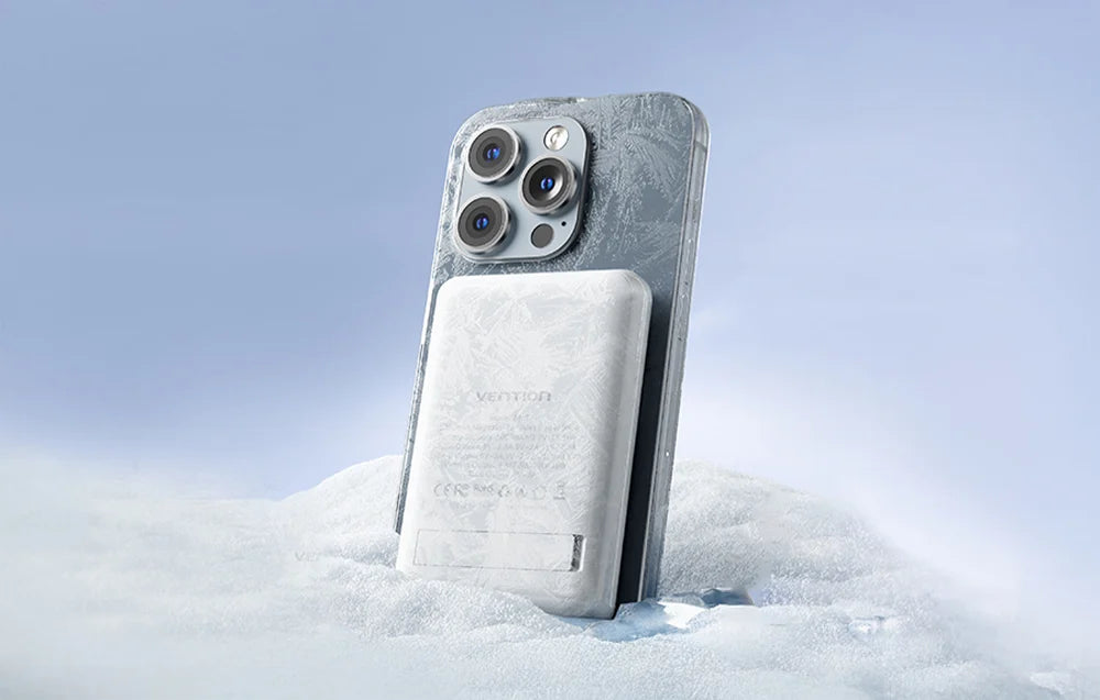 Powerbank magnetyczny 5000mAh Vention FHSL0 20W