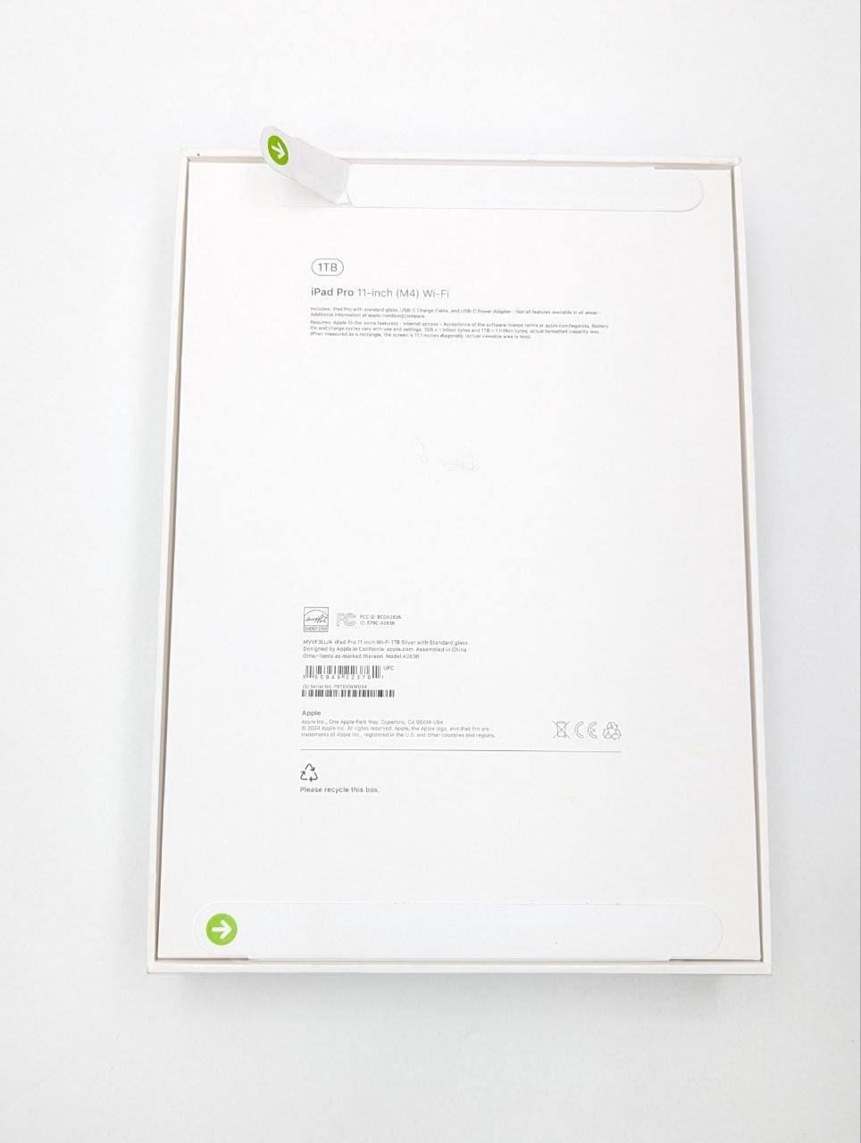 Apple iPad Pro 11" M4 1TB WI‑FI Серебристый | Outlet