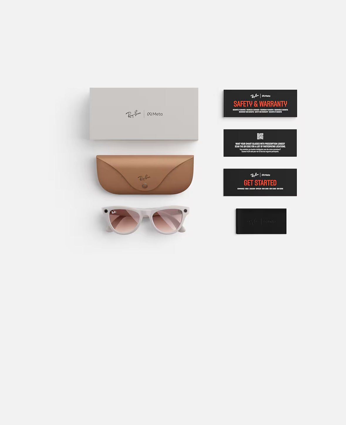 RAY-BAN GLASSES | META SKYLER S52