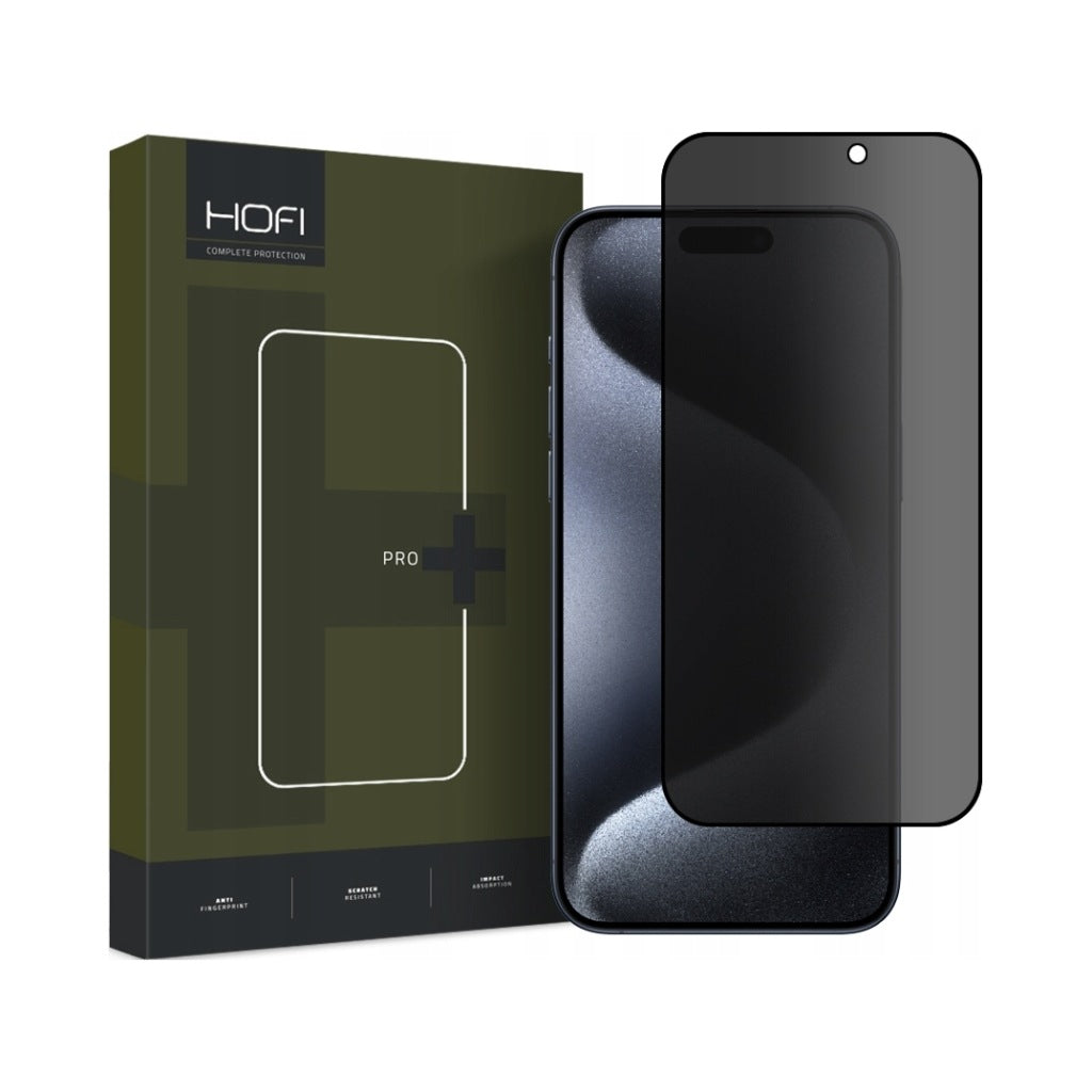 Szkło Hofi Anti Spy iPhone 16 Pro