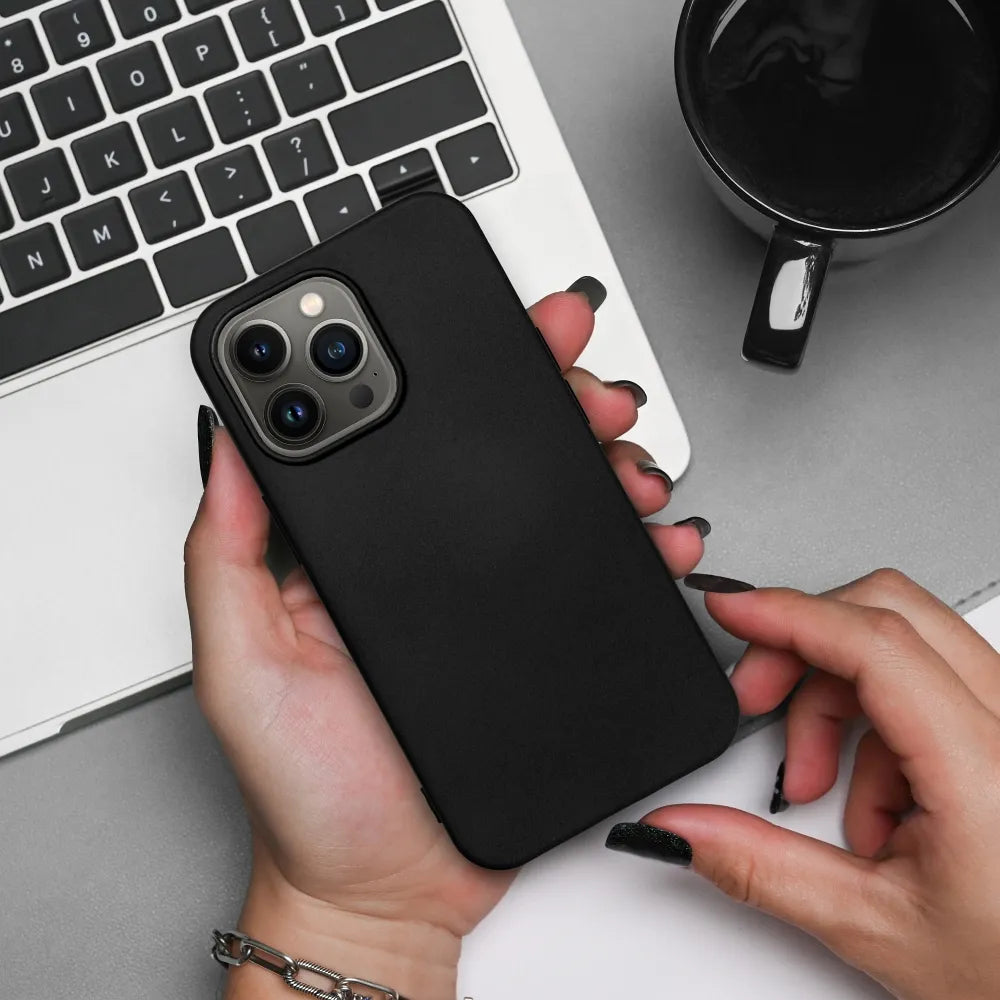 SILICONE CASE for IPHONE 16 Pro black