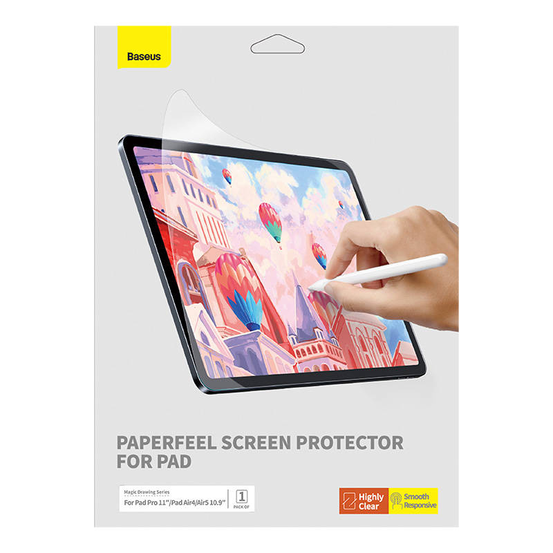 Folia na ekran Baseus Paperfeel do Pad Pro (2018/2020/2021/2022) 12.9″, Clear