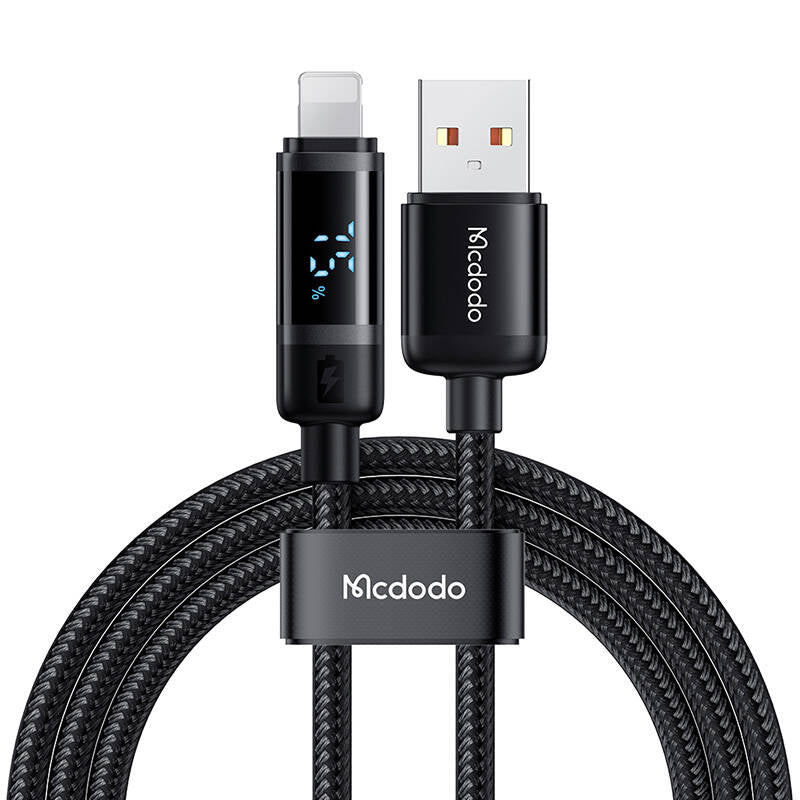 Mcdodo CA-5000 USB-A to Lightning Cable, 1.2m (Black)