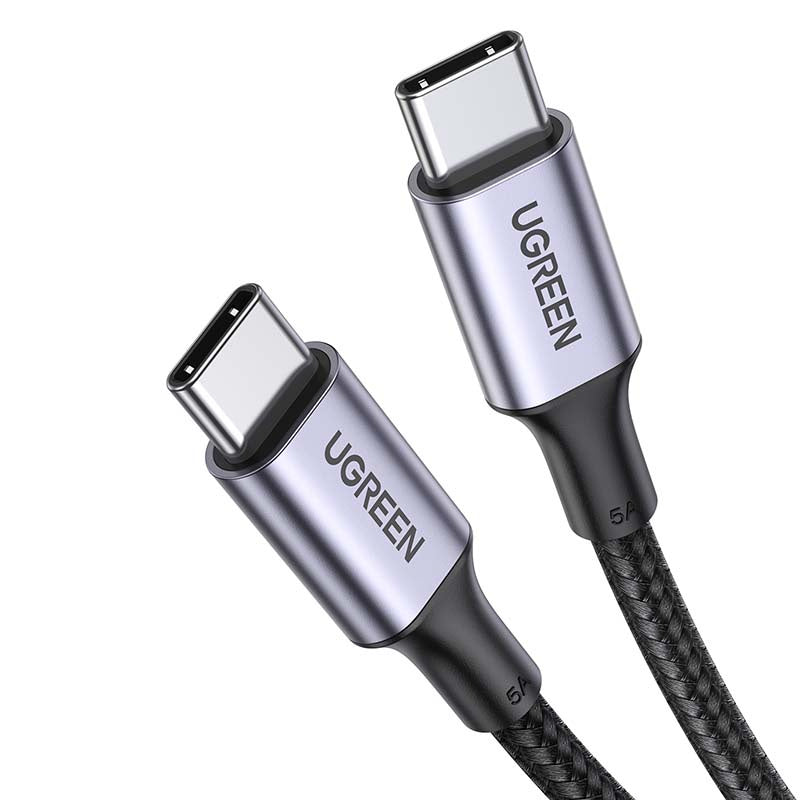 Kabel UGREEN US316 USB-C – USB-C 100 W 2 m – wtyki