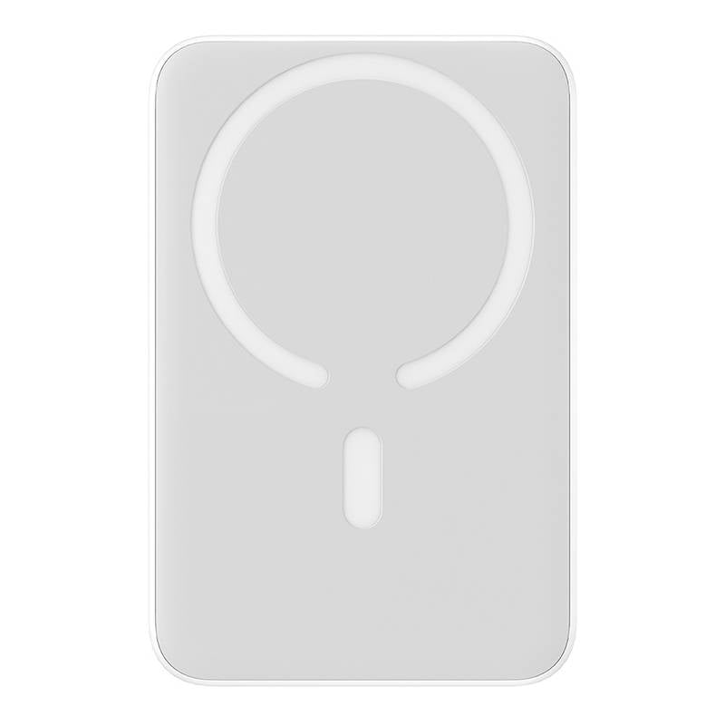 Powerbank magnetyczny Baseus Magnetic Mini 10000mAh, USB-C 20W MagSafe (biały)