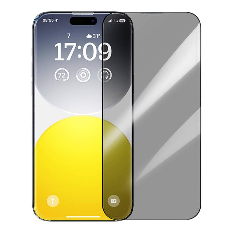 Baseus Diamond iPhone 15 Pro Privacy Tempered Glass