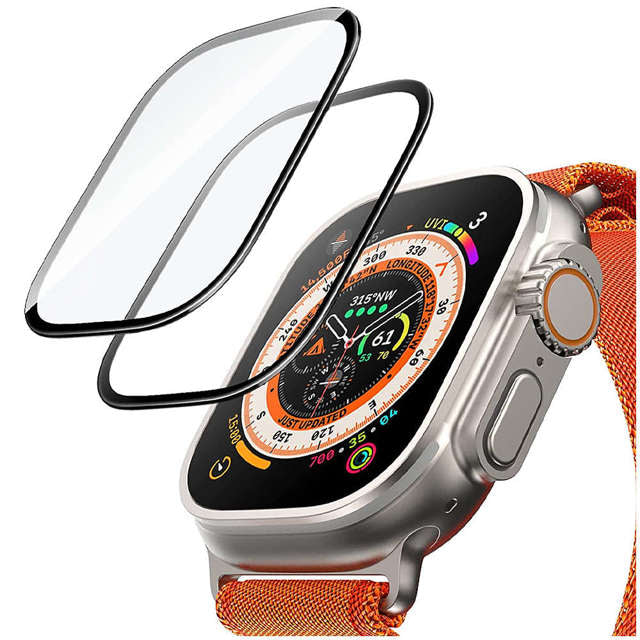 Hofi Glass Pro+ Tempered Glass for Apple Watch Ultra (49mm) Clear