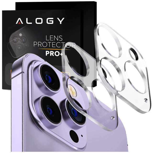 2x Alogy Glass Camera Lens Protector for Apple iPhone 14 Pro/ 14 Pro Max