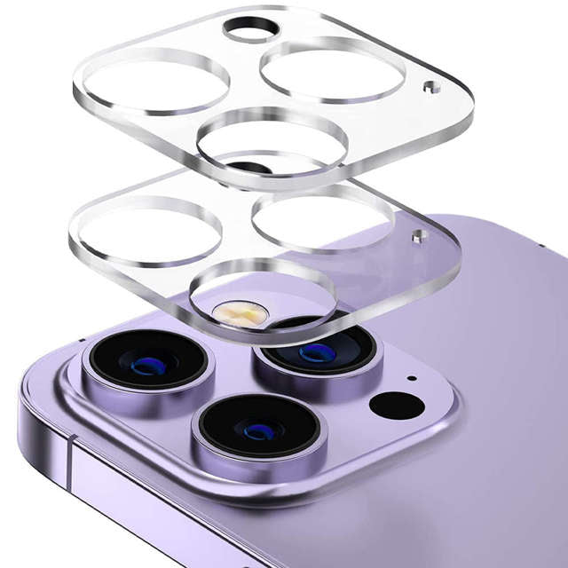 2x Alogy Glass Camera Lens Protector for Apple iPhone 14 Pro/ 14 Pro Max