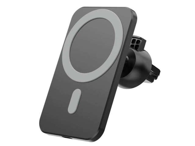 Alogy MagSafe Qi Car Charger Holder for Grid/Board 15W + USB Charger - USB-C