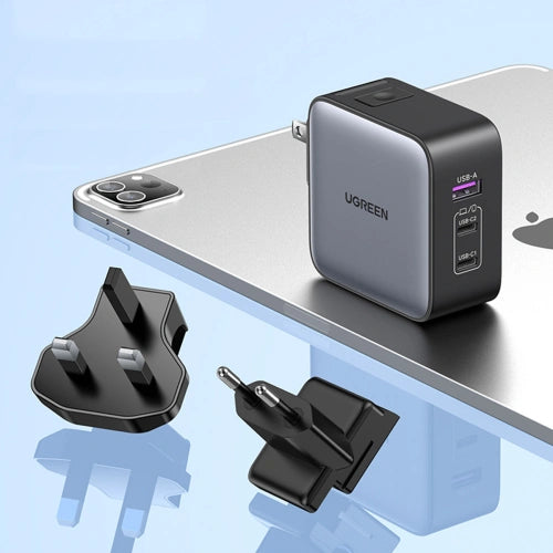Ładowarka sieciowa Ugreen Nexode, 2x USB-C + USB, 65W CD296