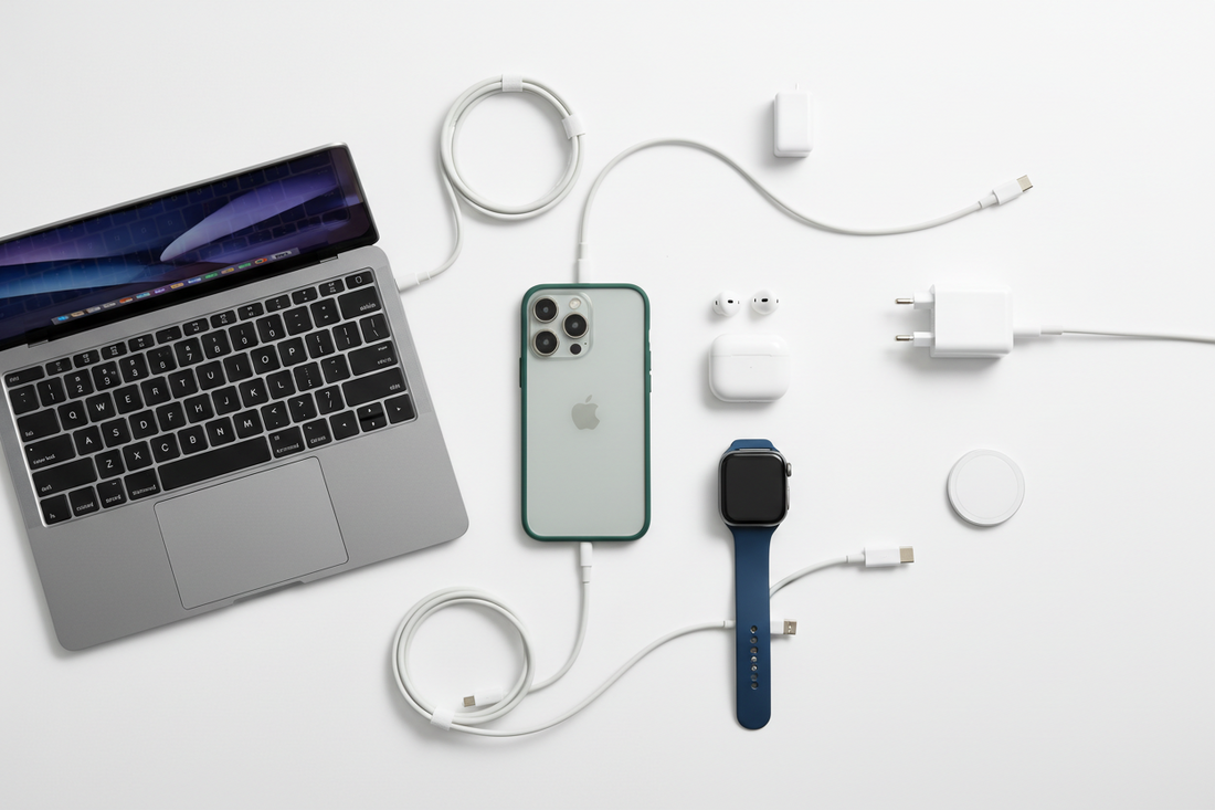Akcesoria Apple Warszawa — AppTrade 4.8⭐ AirPods, ładowarki, kable, szkła