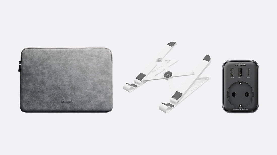 Akcesoria do MacBooka: pokrowiec, podstawka i adaptery