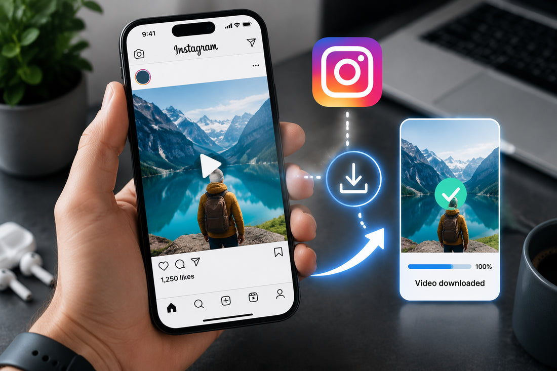 Jak pobrać wideo z Instagrama na iPhone — bez aplikacji i bez znaku wodnego