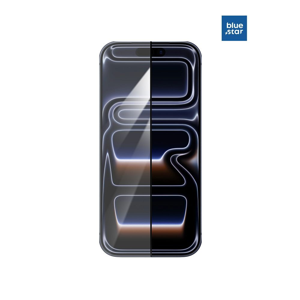 Szkło hartowane do iPhone 17 PRO MAX Blue Star 5D AR czarne