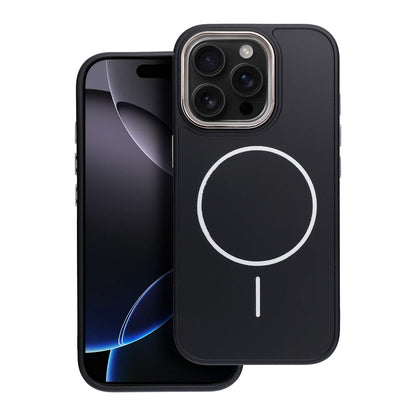 Futerał FRAME MAG COVER kompatybilny z MagSafe do IPHONE 14 PRO/MAX - czarny