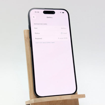 Apple iPhone 15 Pro 128GB Niebieski | bateria 100% | Outlet, Bateria 100%