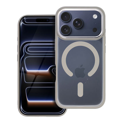 Futerał MATTE MAG COVER kompatybilny z MagSafe do IPHONE - tytanowy