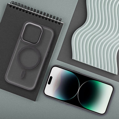 Futerał MATTE MAG COVER kompatybilny z MagSafe do IPHONE - tytanowy