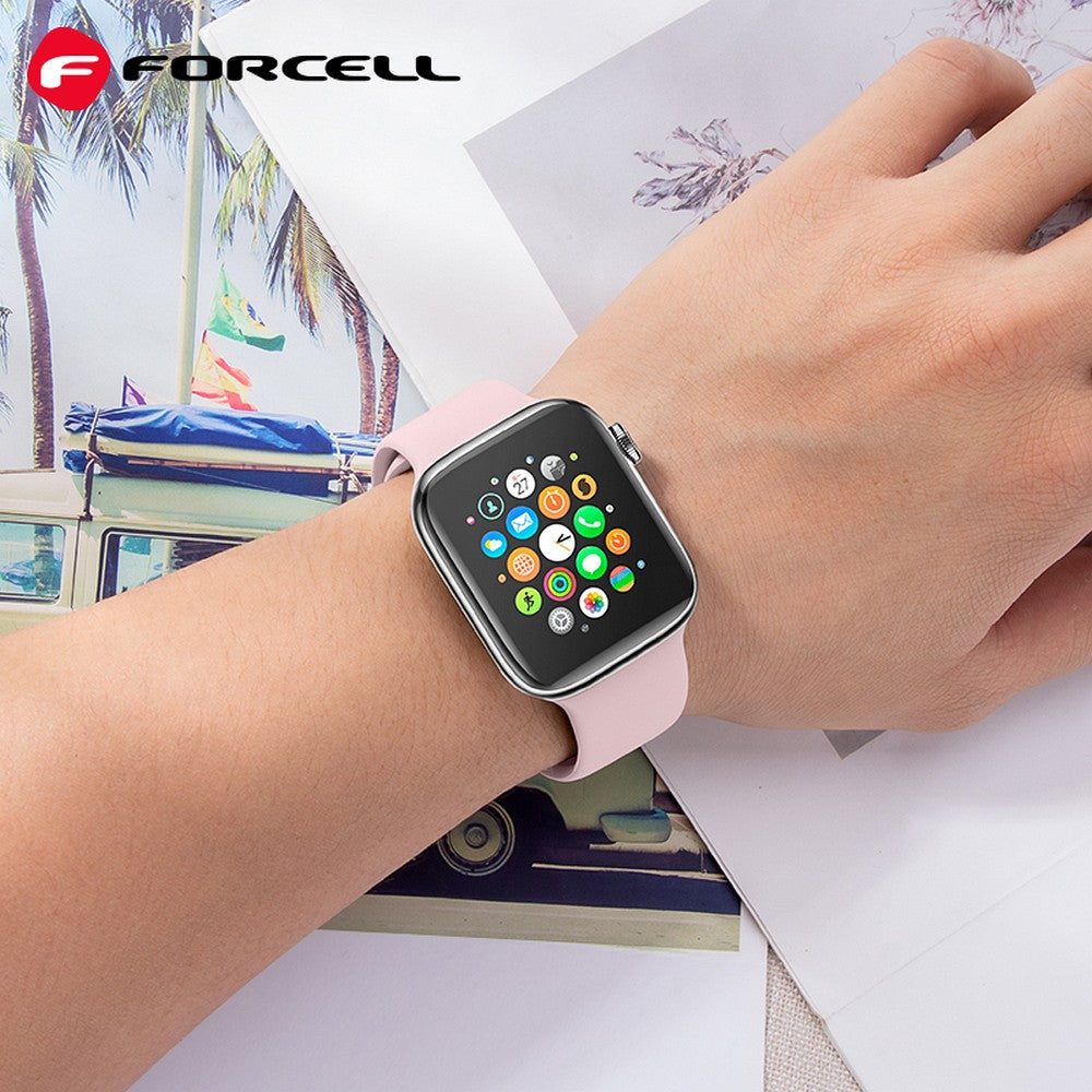 Pasek Forcell F-Design FA01 do Apple Watch 38/40/41 mm – Powder Sand – 38/40/41 mm / Powder Sand