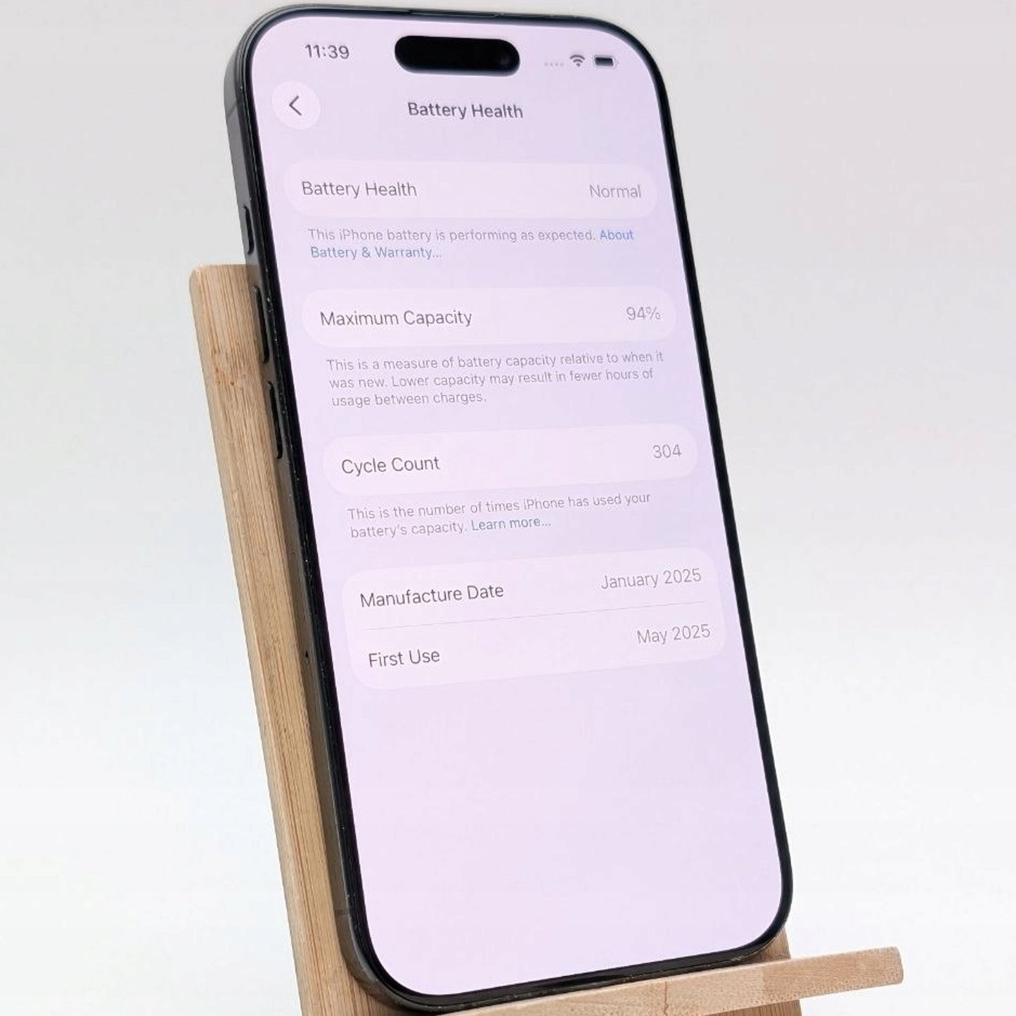 Apple iPhone 16 Pro 256GB Tytan Czarny | Outlet, Bateria 94%