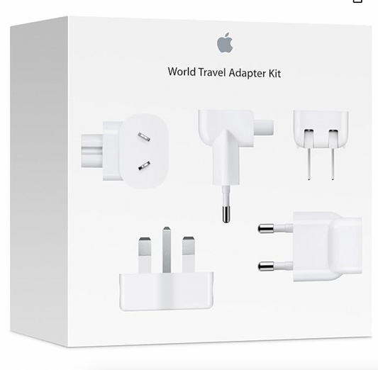 Apple World Travel Adapter Kit - Uniwersalny Zasilacz dla Podróżujących za Granicę