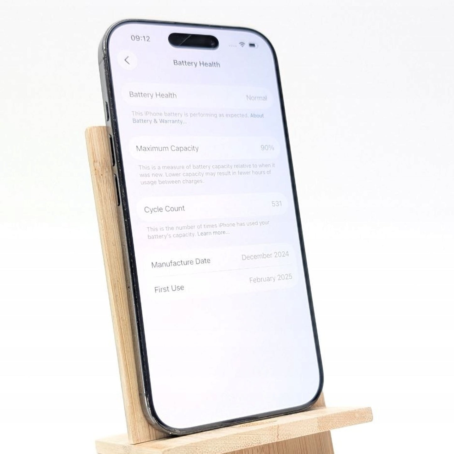 Apple iPhone 16 Pro 128 GB Tytan Czarny | Used, Bateria 90%