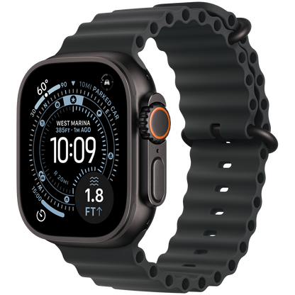 Apple Watch Ultra 3 GPS + Cellular 49 mm — tytan czarny / pasek Ocean czarny