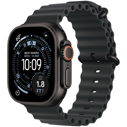 Apple Watch Ultra 3 GPS + Cellular 49 mm — tytan czarny / pasek Ocean czarny