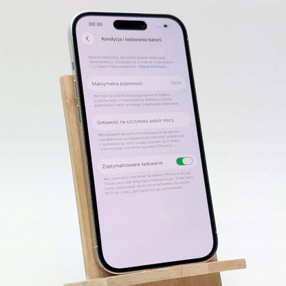 Apple iPhone 14 Pro 128 GB srebrny | Outlet, Bateria 100%