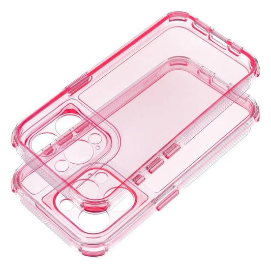 Futerał MATRIX CLEAR do IPHONE 16 Pro Max pudrowy róż