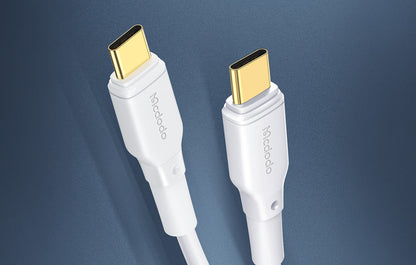 Kabel USB-C do USB-C Mcdodo CA-8350, 100W, 1,2m (biały)