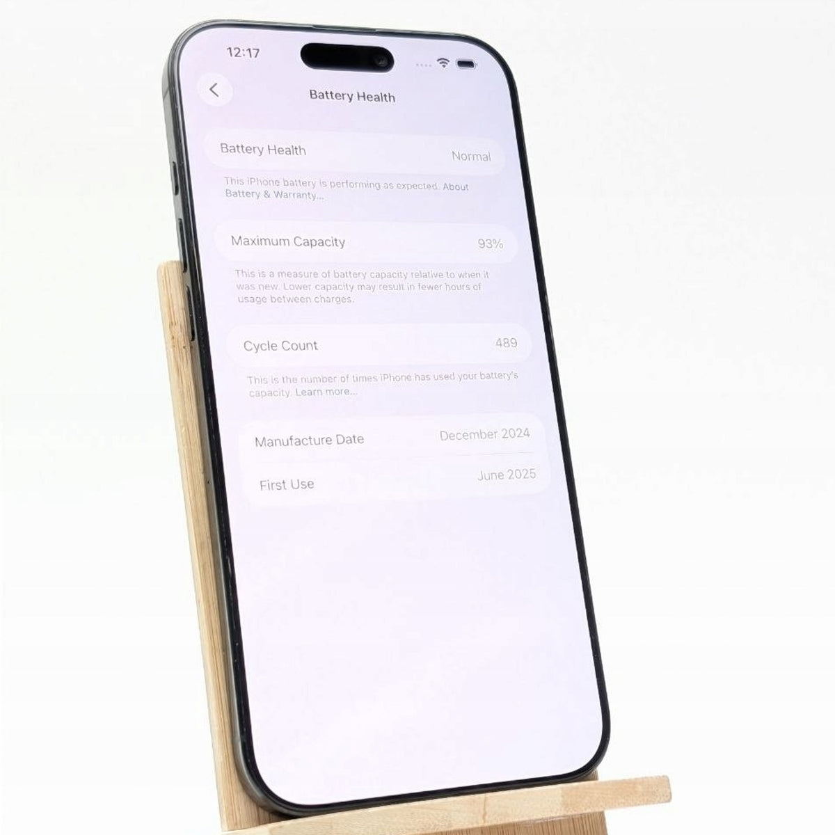 Apple iPhone 16 Pro Max 256GB Tytan Czarny | Outlet, Bateria 93%