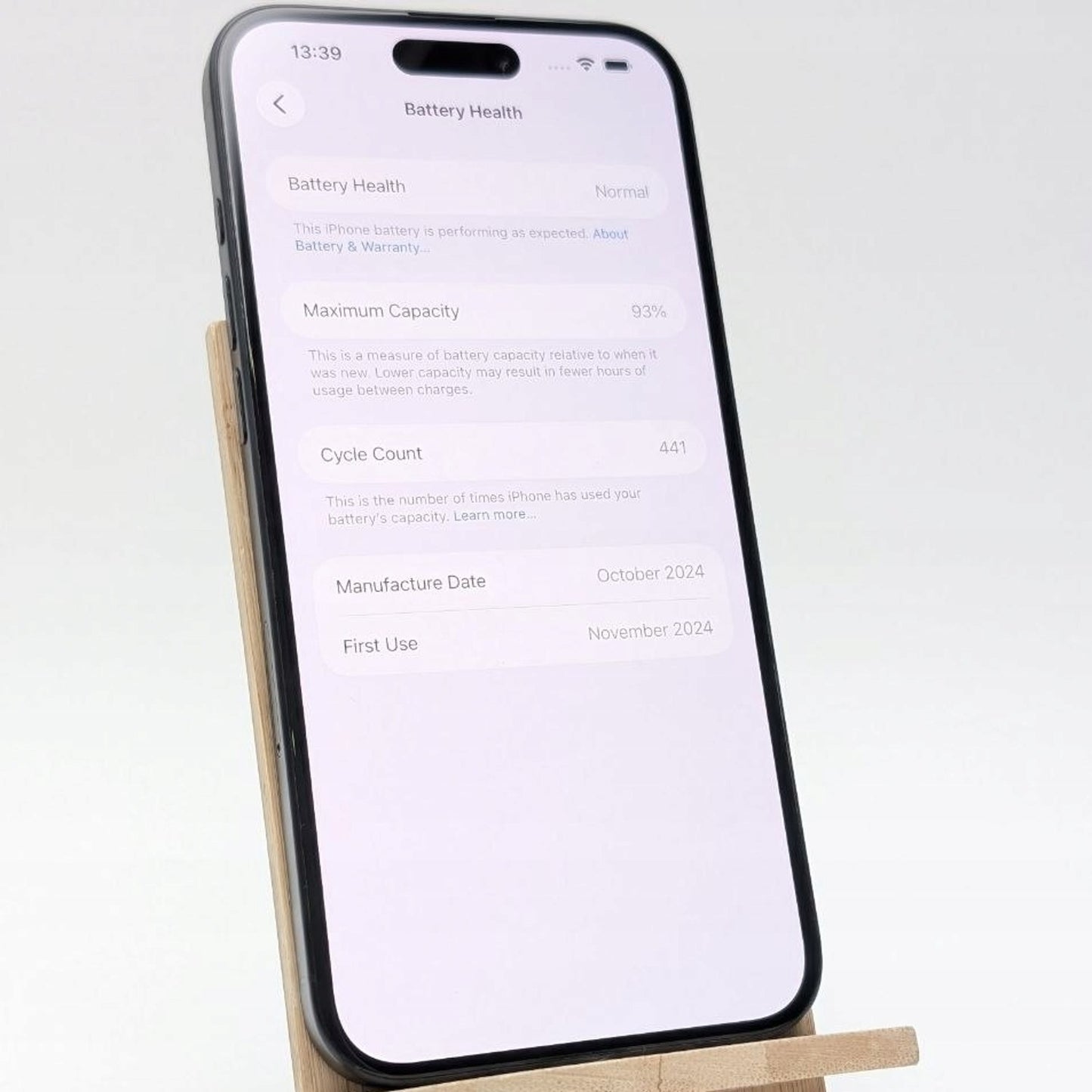 Apple iPhone 16 Plus 128GB Czarny | Outlet, Bateria 93%