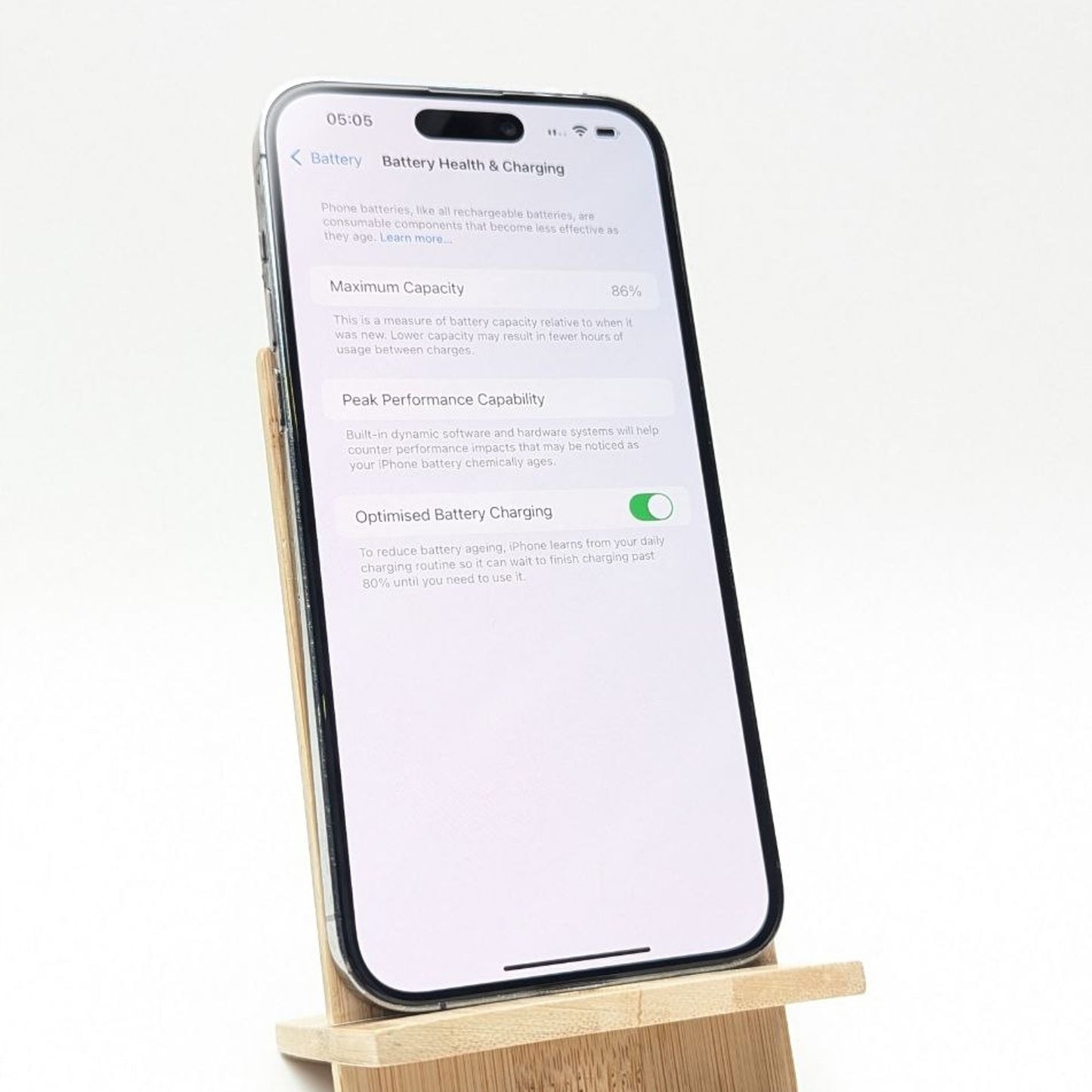 Apple iPhone 14 Pro Max 128GB Fioletowy | Outlet, Bateria 86%