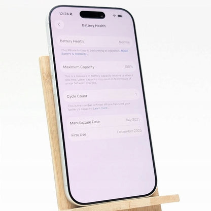 Apple iPhone 17 256 GB Biały| eSim | bateria 100% | Outlet, Bateria 100%
