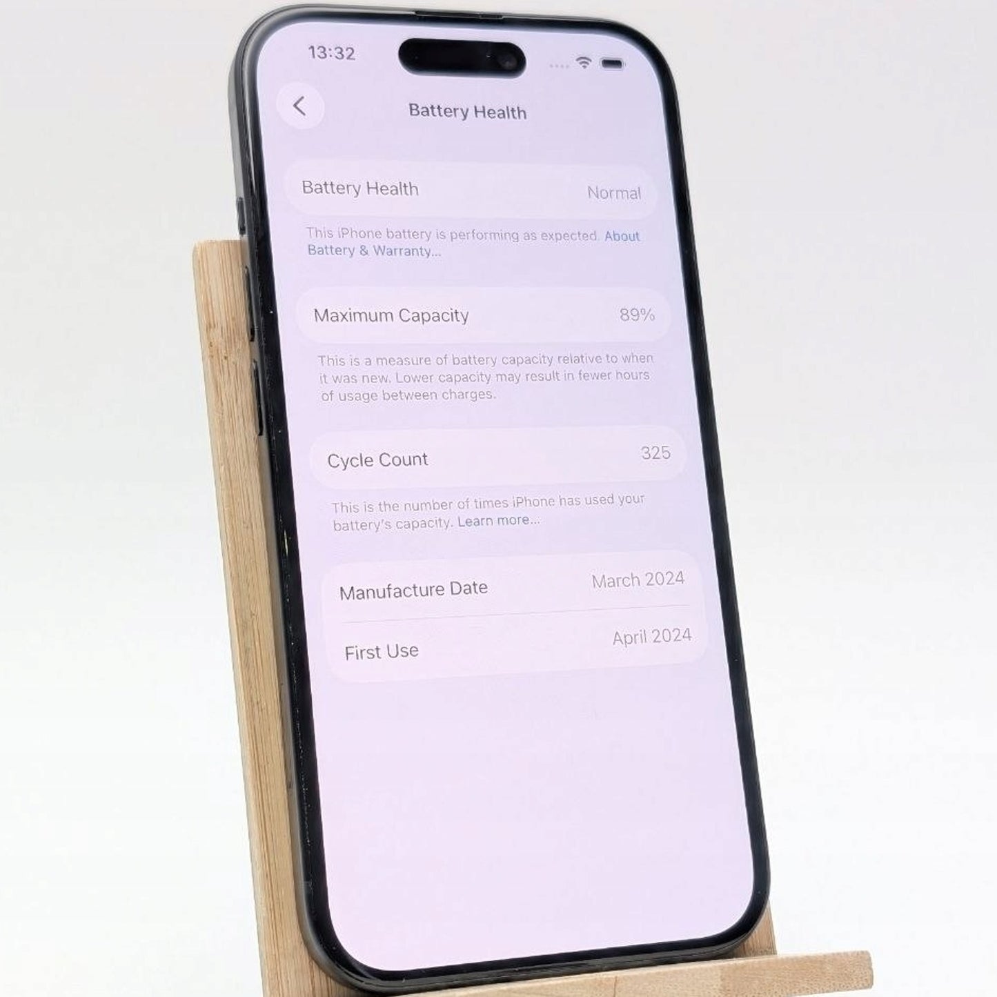 Apple iPhone 15 128GB Czarny | Outlet, Bateria 89%