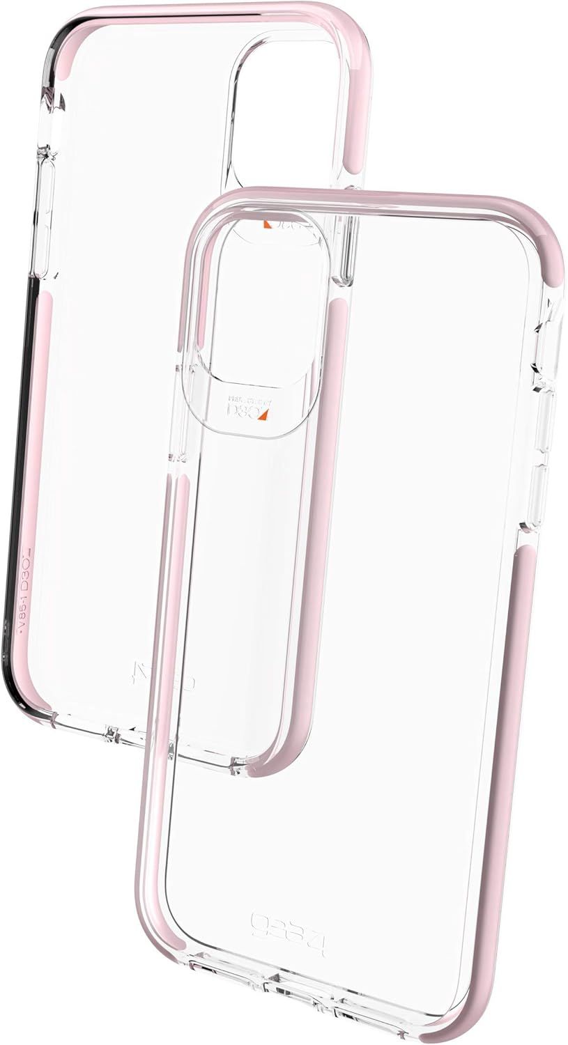 Etui Gear4 Piccadilly do iPhone – przezroczyste, ochrona D3O – iPhone 11 Pro Max / Różowe złoto