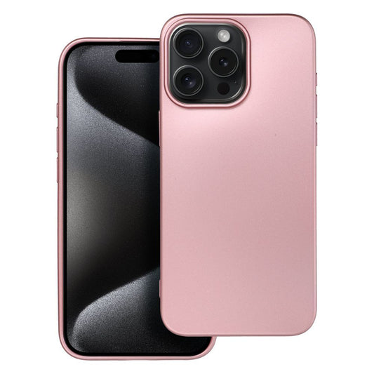 Etui Metallic do iPhone – różowe