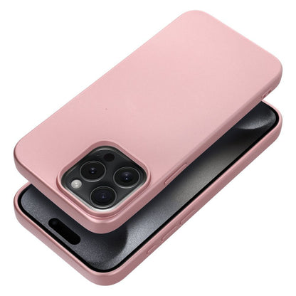 Etui Metallic do iPhone – różowe
