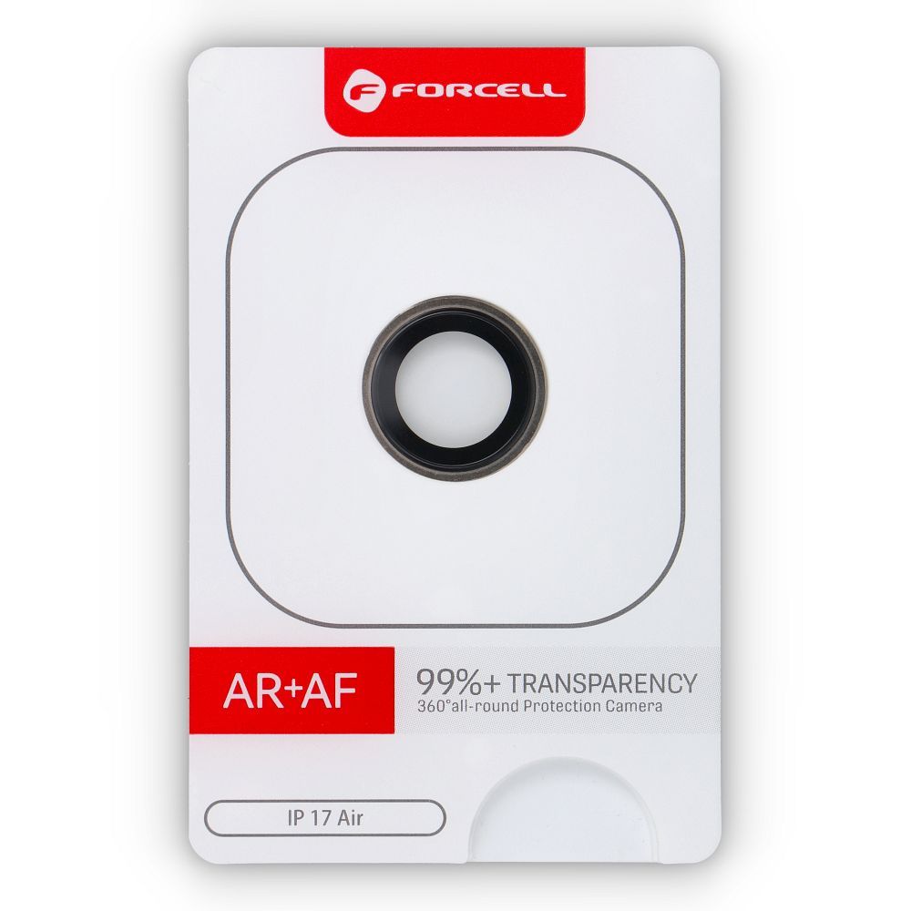 Szkło hartowane na aparat Forcell Premium do iPhone – osłona każdego obiektywu – iPhone Air / Złoty