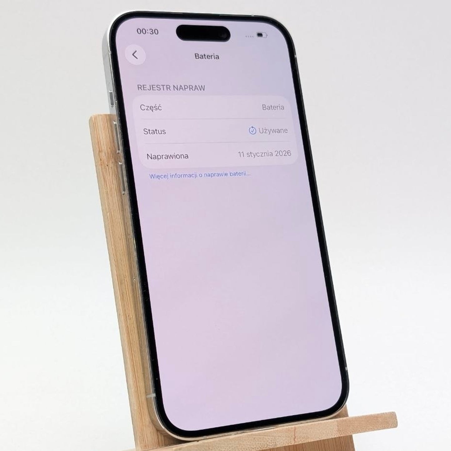 Apple iPhone 14 Pro 128 GB srebrny | Outlet, Bateria 100%