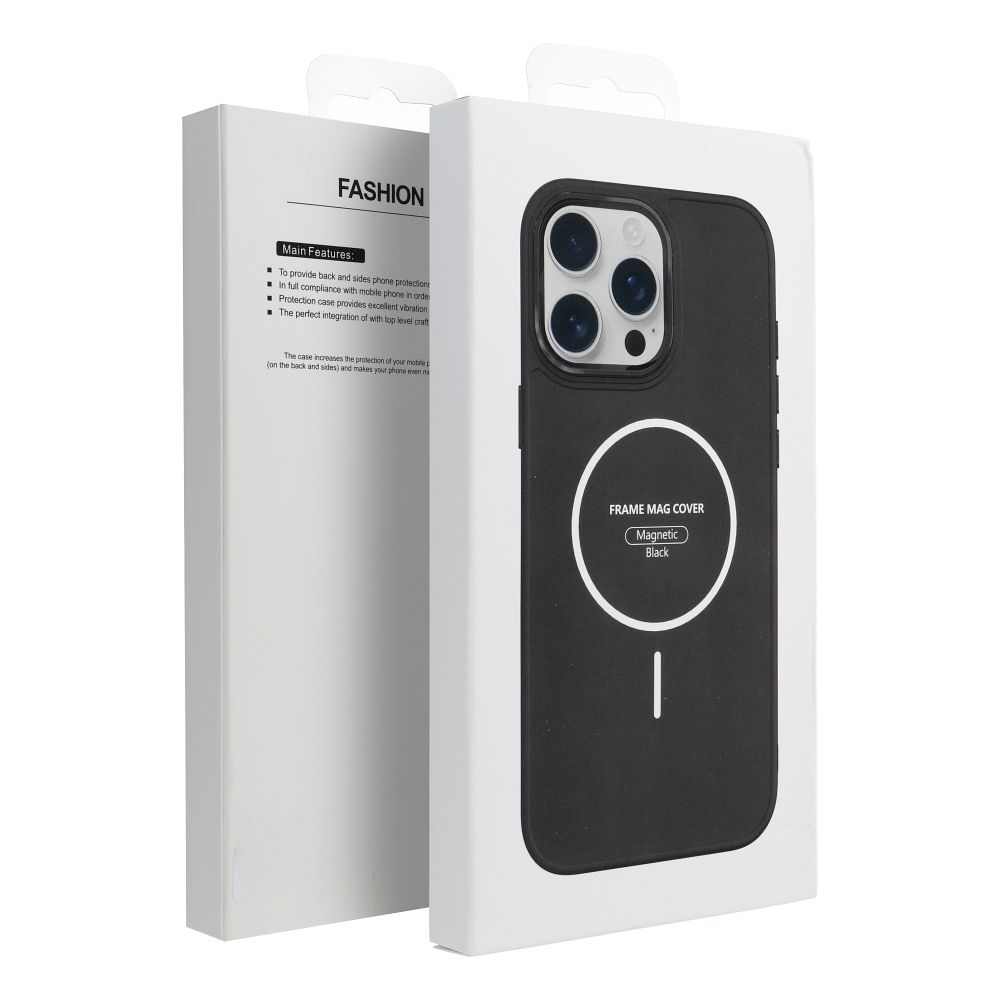Etui Frame Mag Cover z MagSafe do iPhone – iPhone 14 Pro Max / Czarny
