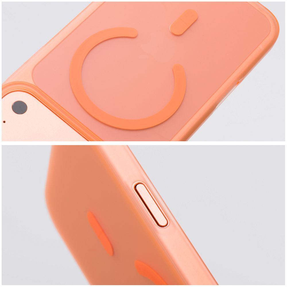 Futerał GO ORANGE kompatybilny z MagSafe do IPHONE 17 Pro pomarańczowy