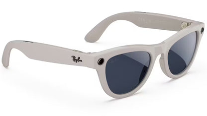 OKULARY RAY-BAN | META SKYLER S52 Shiny Chalky Grey Frame