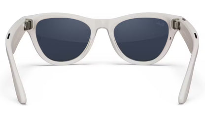 OKULARY RAY-BAN | META SKYLER S52 Shiny Chalky Grey Frame