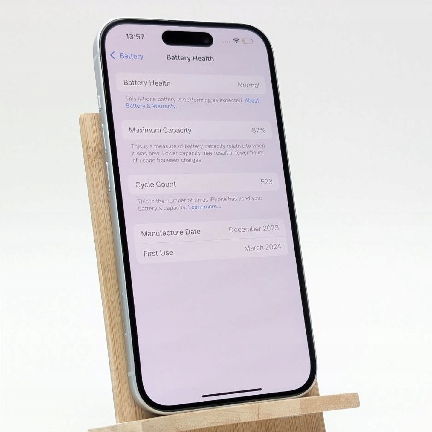 Apple iPhone 15 128 GB niebieski | Outlet