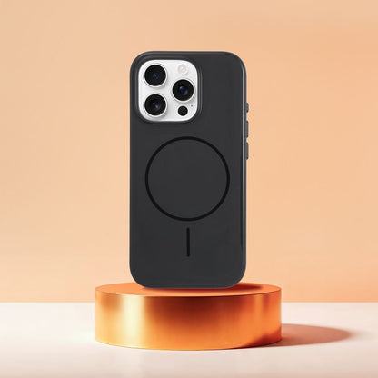 Etui na iPhone 16 PRO MAX Premium Glossy Mag Cover zgodny z MagSafe i Camera Control button czarne