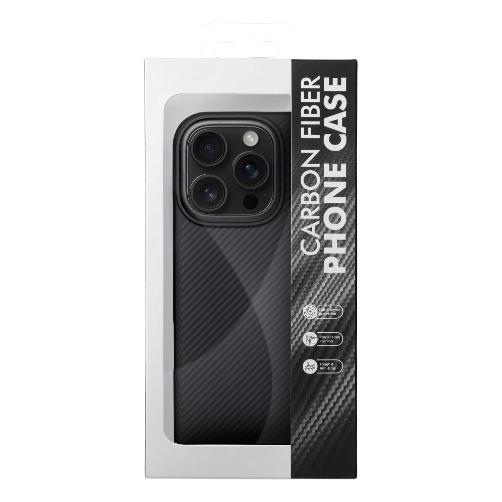 Etui na iPhone Carbon Elite Mag Cover zgodny z MagSafe czarny
